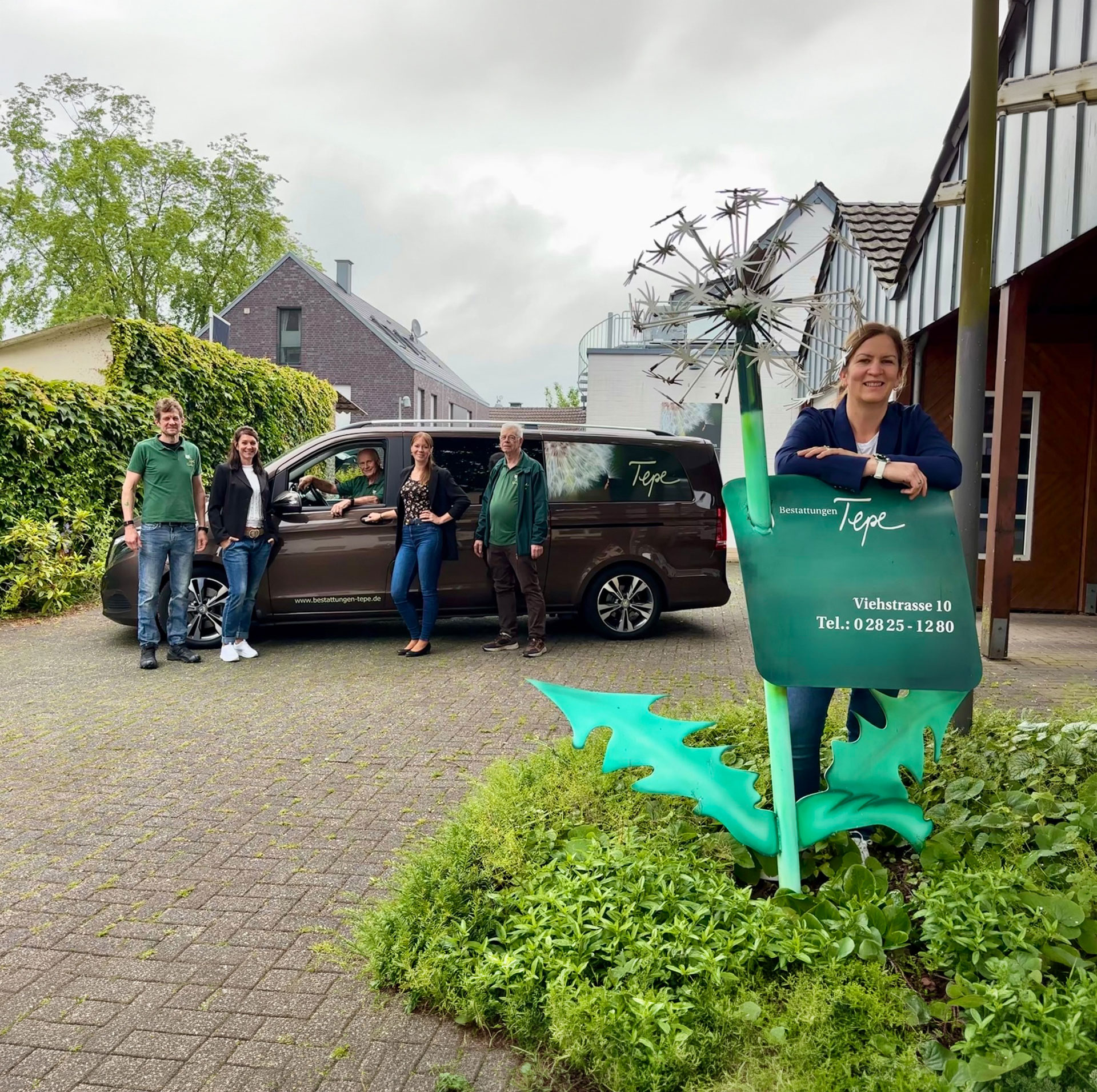 Das Team von Bestattungen Tepe in Uedem